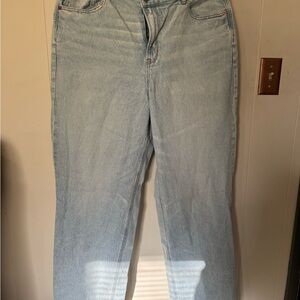 American Eagle Outfitters Sky Blue Straight Leg Jeans